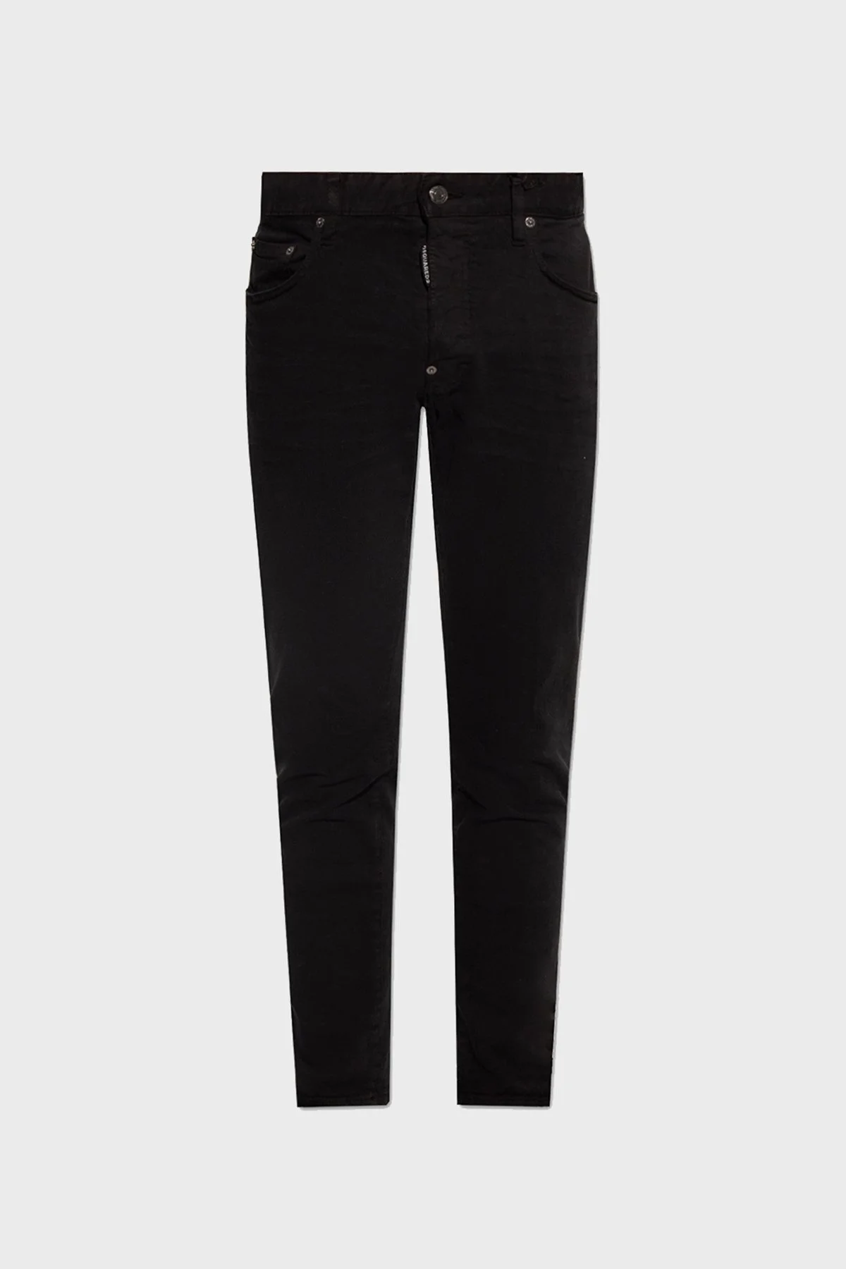 Dsquared2 Streç Pamuklu Düşük Bel Skinny Skater Jeans Erkek Kot Pantolon S74LB1137 S30733 900 SİYAH - 3