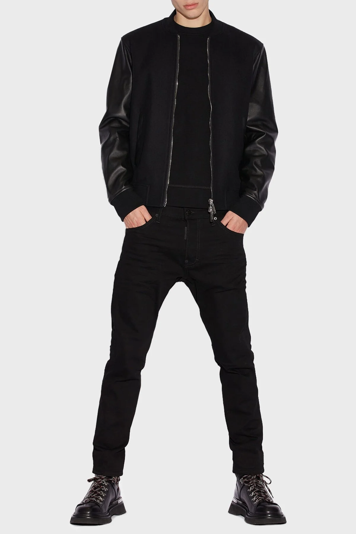 Dsquared2 Streç Pamuklu Regular Fit Cool Guy Jeans Erkek Kot Pantolon S78LB0065 S30564 900 SİYAH - 1