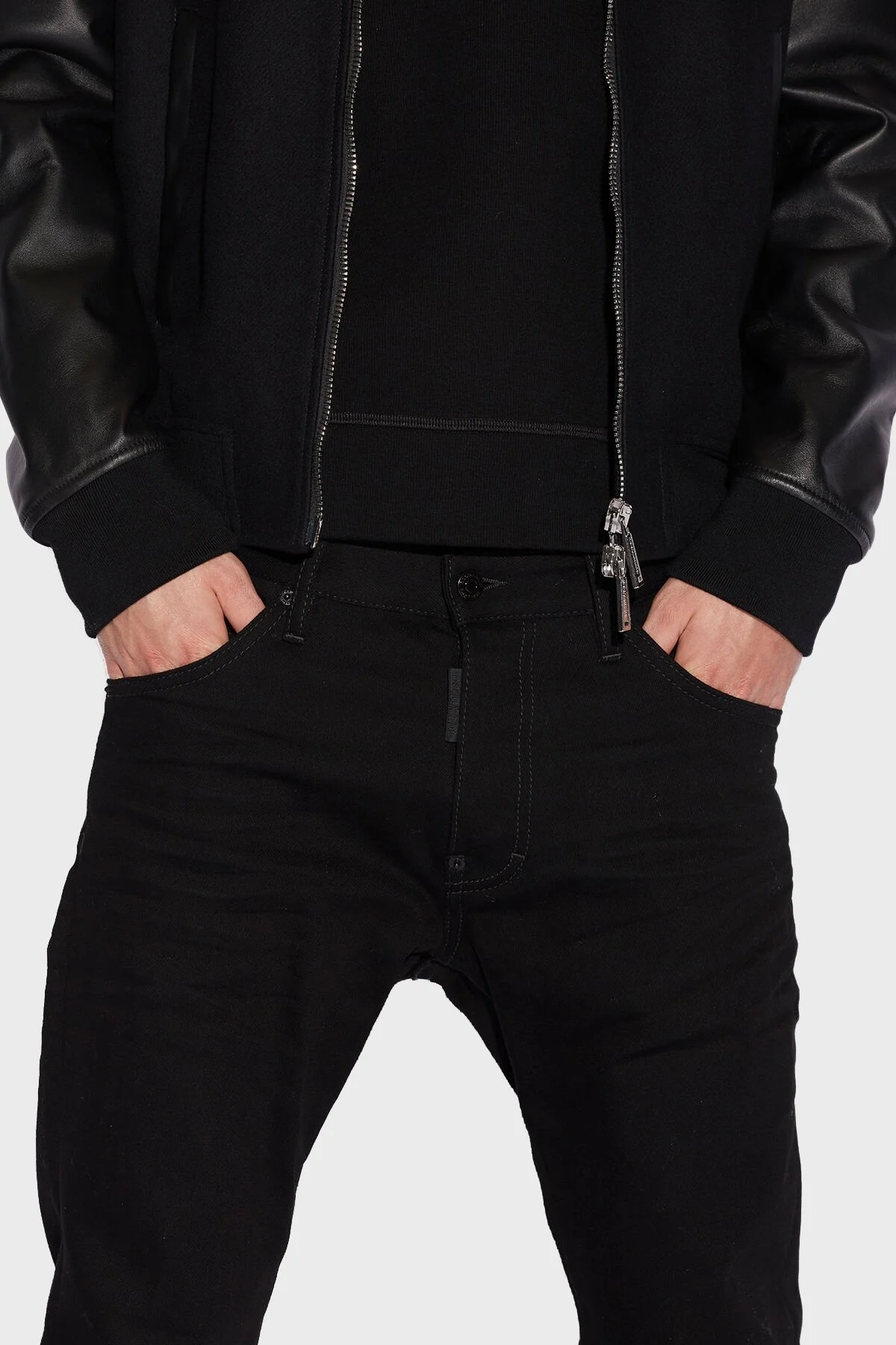 Dsquared2 Streç Pamuklu Regular Fit Cool Guy Jeans Erkek Kot Pantolon S78LB0065 S30564 900 SİYAH - 3