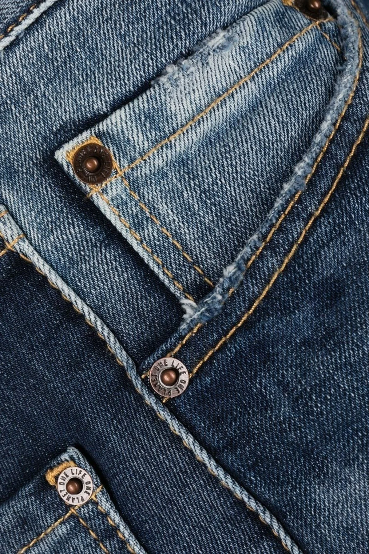 Dsquared2 Streç Pamuklu Regular Fit Cool Guy Jeans Erkek Kot Pantolon S78LB0077 S30819 470 LACİVERT - 6