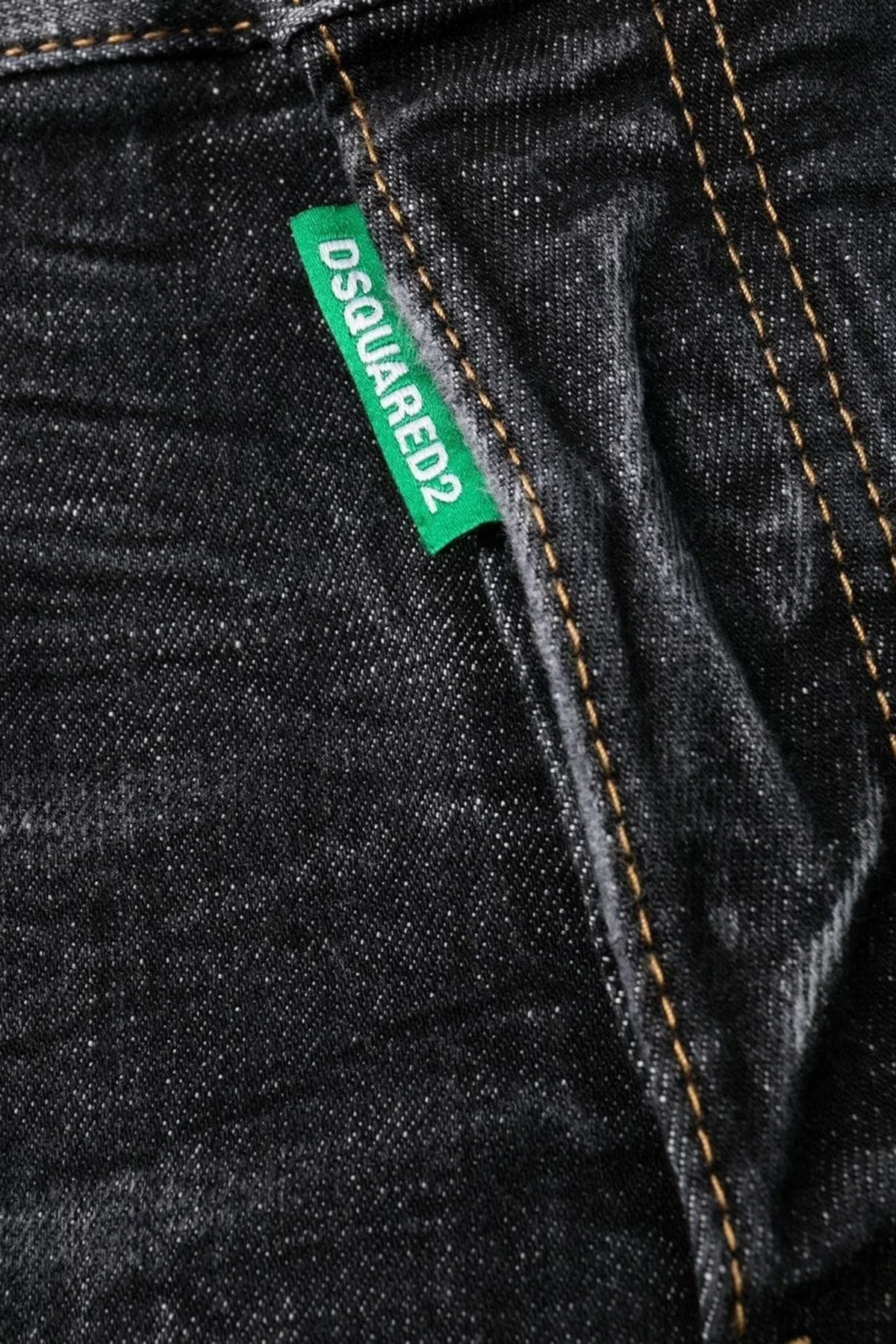 Dsquared2 Streç Pamuklu Regular Fit Cool Guy Jeans Erkek Kot Pantolon S78LB0080 S30835 900 SİYAH - 5