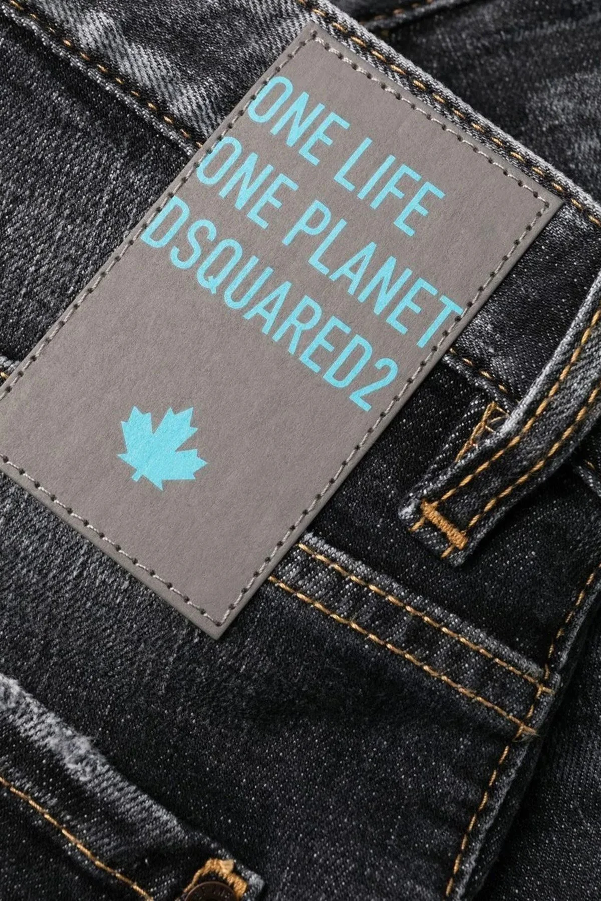 Dsquared2 Streç Pamuklu Regular Fit Cool Guy Jeans Erkek Kot Pantolon S78LB0080 S30835 900 SİYAH - 6