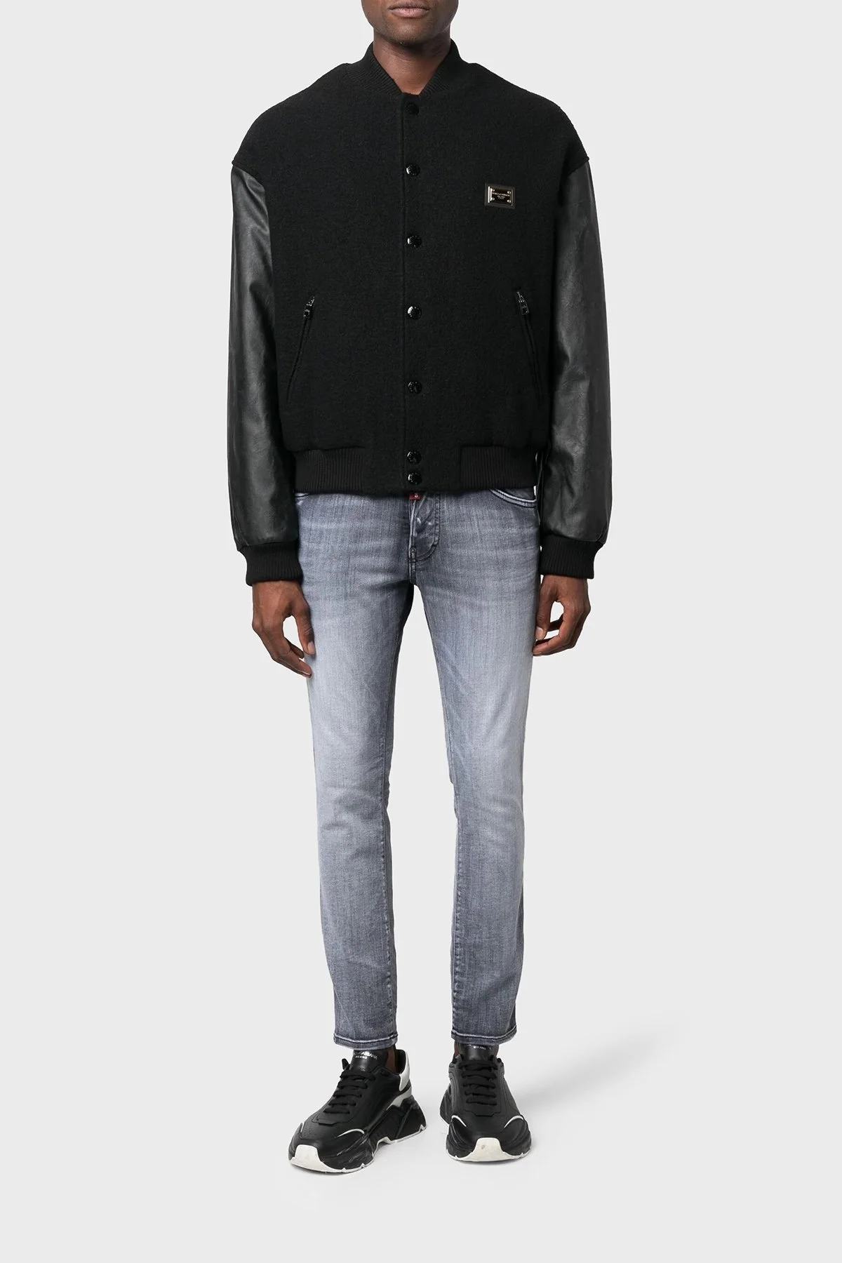 Dsquared2 Streç Pamuklu Skinny Fit Jeans Erkek Kot Pantolon S71LB1339 S30503 900 GRİ - 3