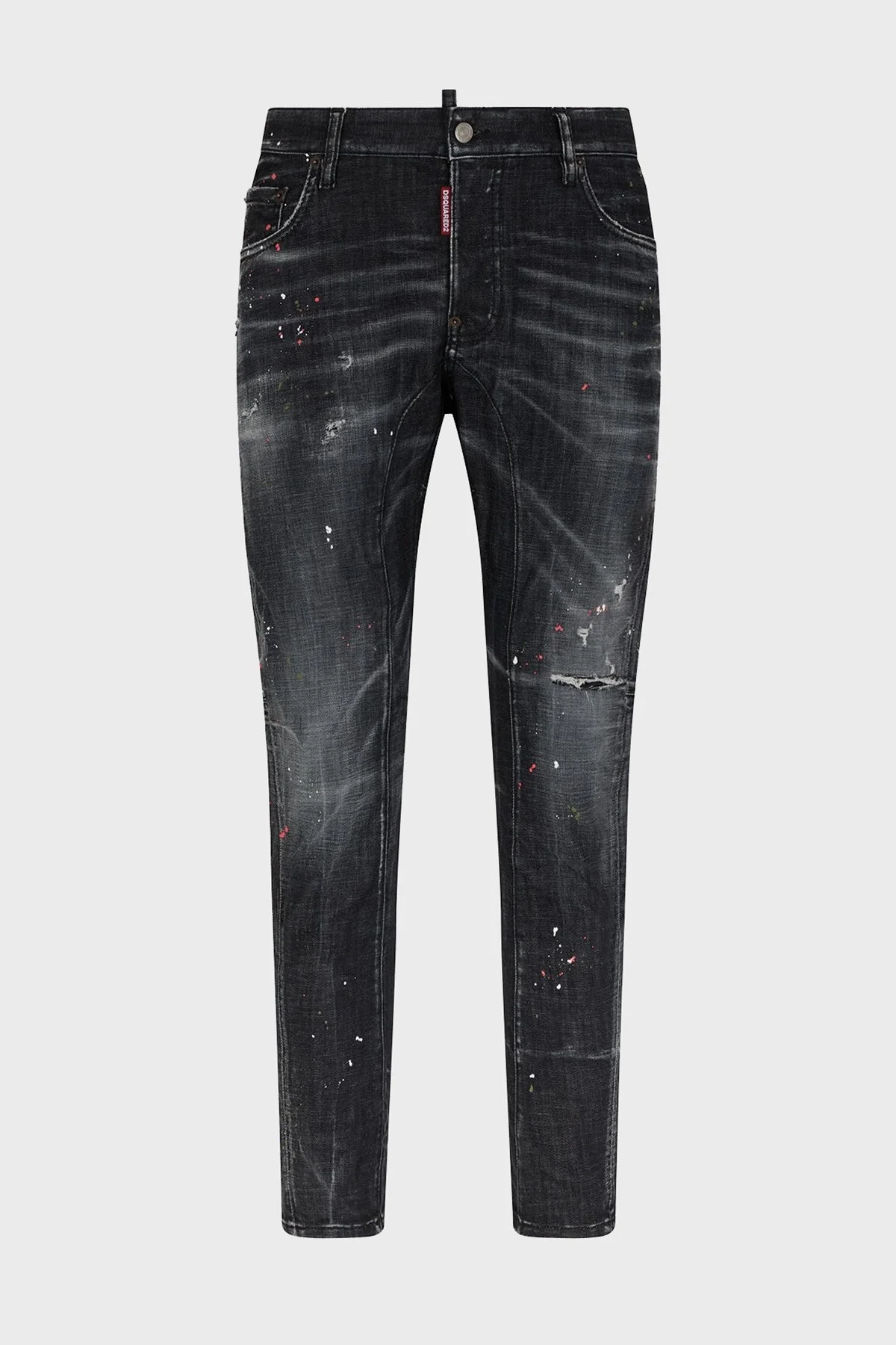 Dsquared2 Streç Pamuklu Skinny Fit Jeans Erkek Kot Pantolon S71LB1380 S30357 900 FÜME - 5