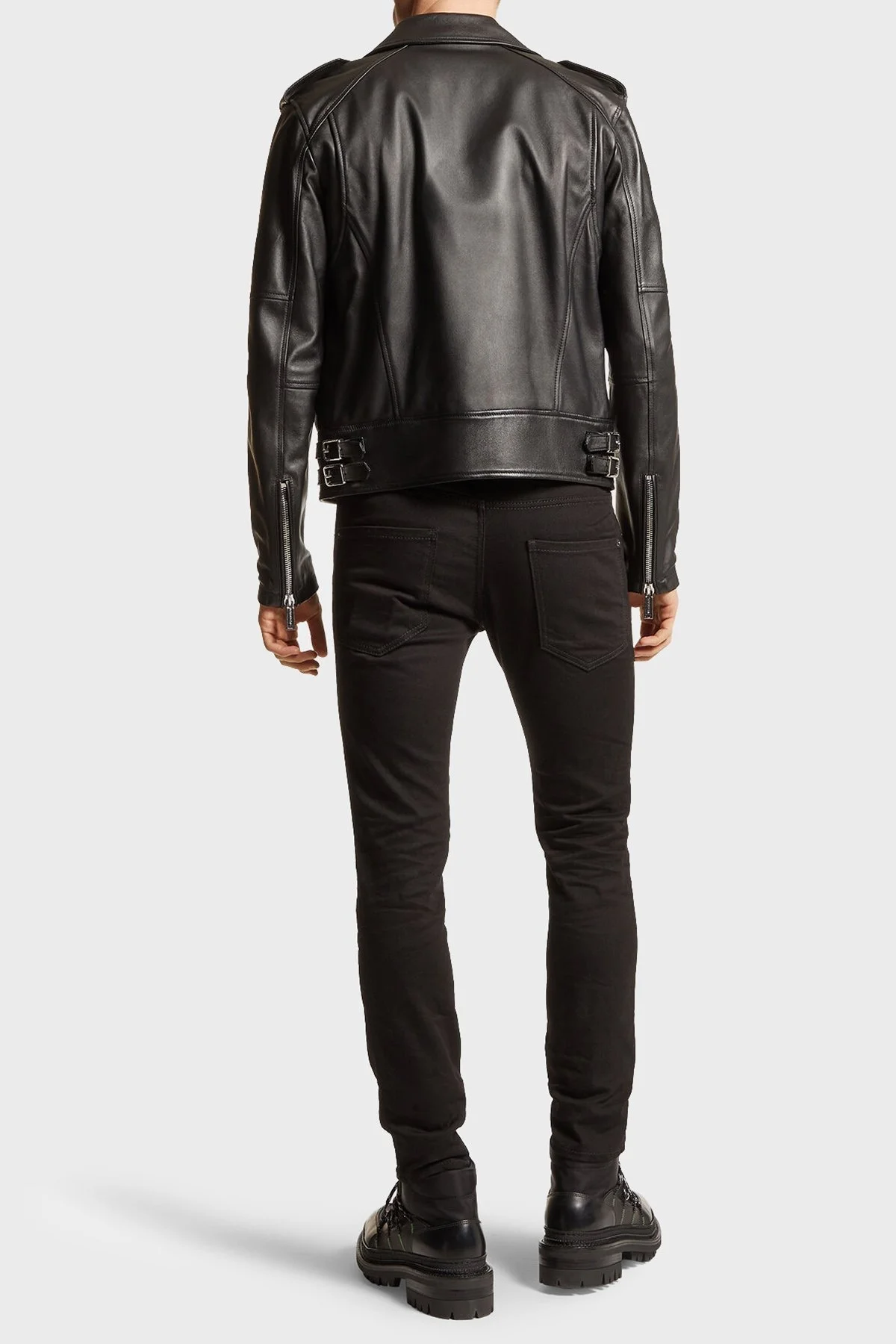 Dsquared2 Streç Pamuklu Skinny Fit Jeans Erkek Kot Pantolon S74LB1427 S30564 900 SİYAH - 2