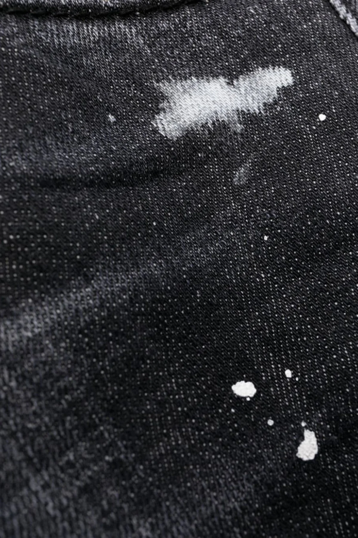 Dsquared2 Streç pamuklu Skinny Fit Jeans Erkek Kot Pantolon S74LB1480 S30357 900 SİYAH - 5