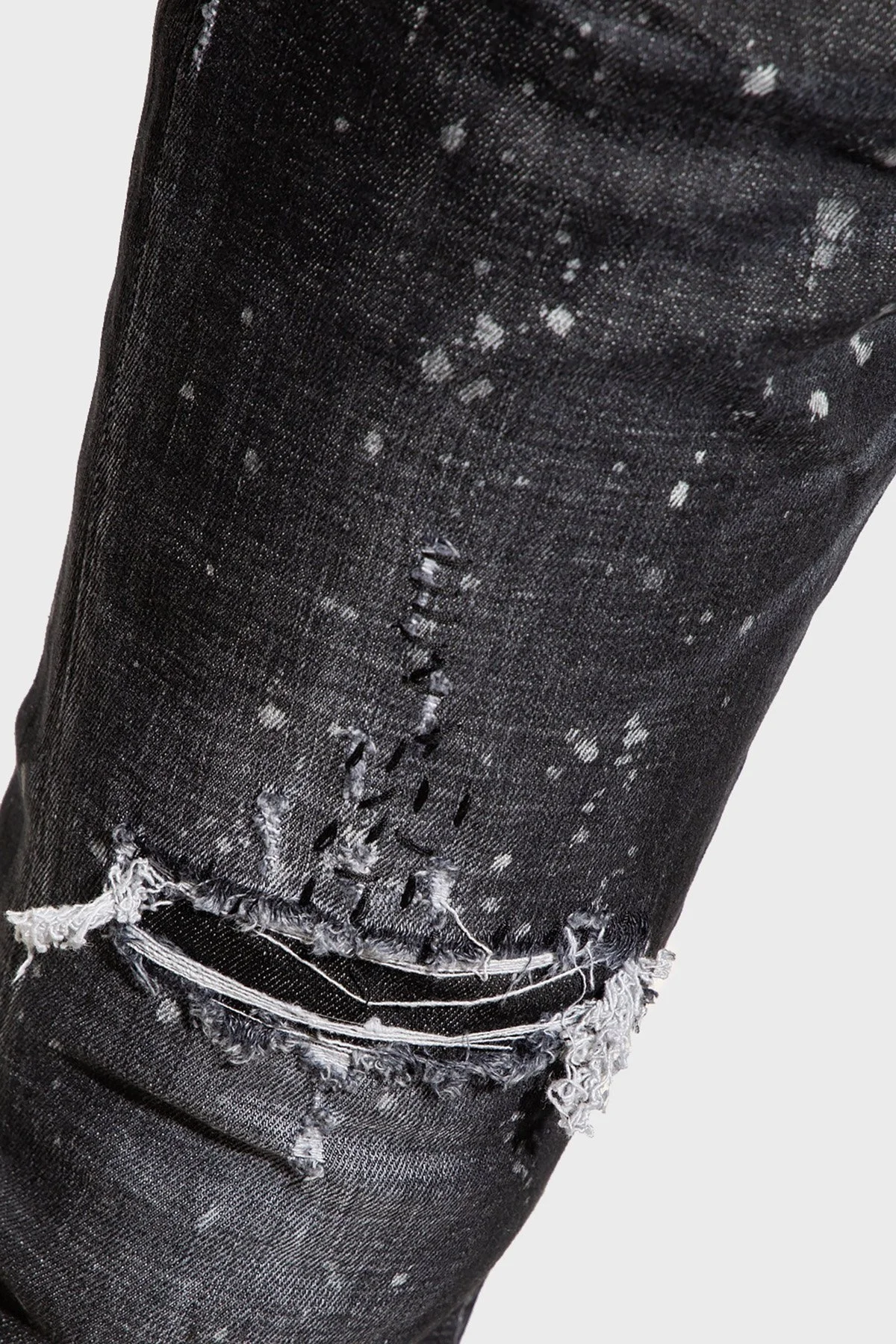 Dsquared2 Streç Pamuklu Yırtık Detaylı Normal Bel Regular Fit Cool Guy Jeans Erkek Kot Pantolon S74LB1184 S30357 900 SİYAH - 3