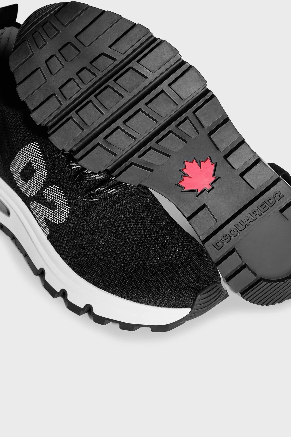 Dsqured2 Logolu Run Sneaker Erkek Ayakkabı SNM0211 59204353 2124 SİYAH - 6