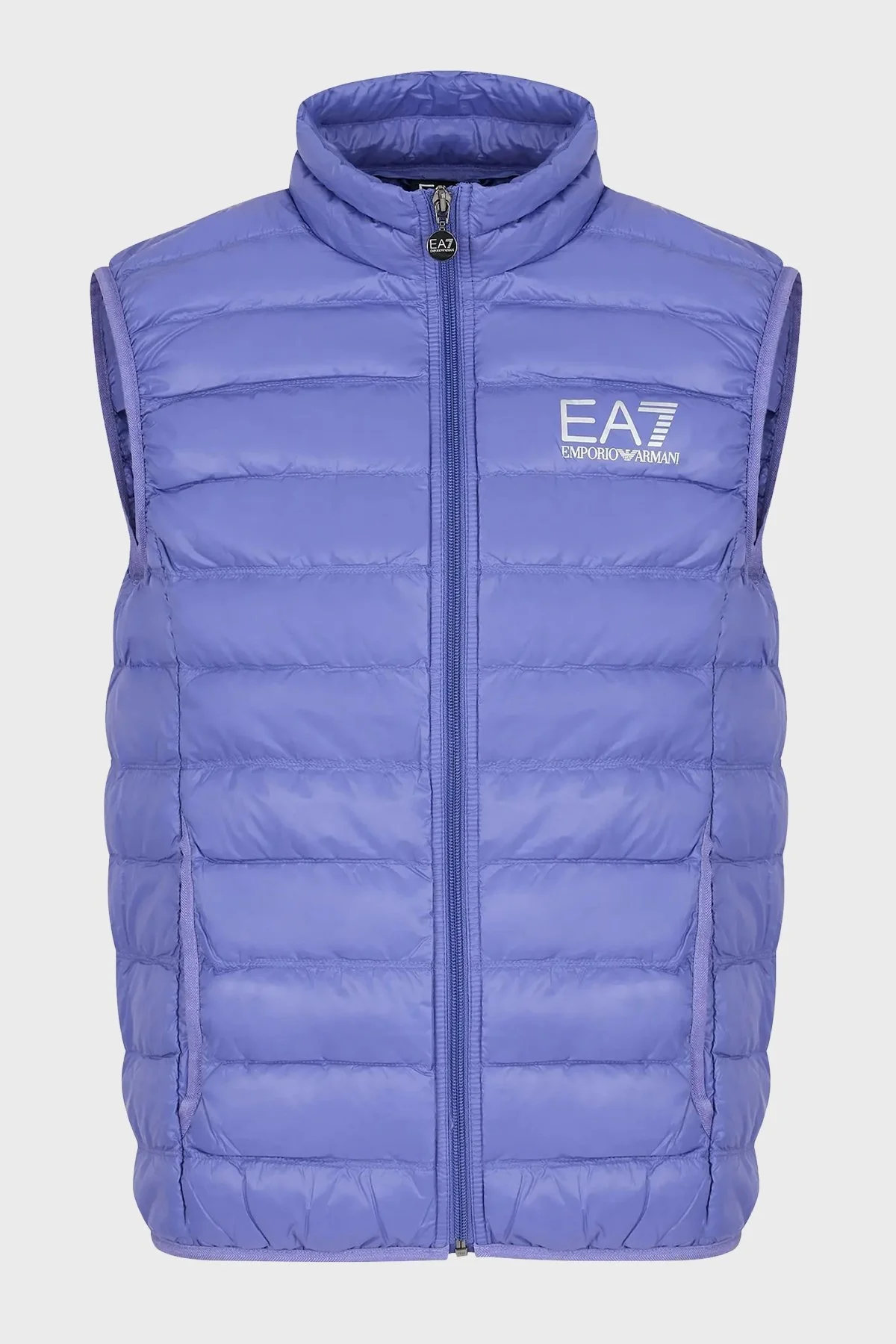 EA7 % 100 Kuş Tüyü Dolgulu Kapitoneli Erkek Yelek 8NPQ01 PN29Z 1557 MOR - 5