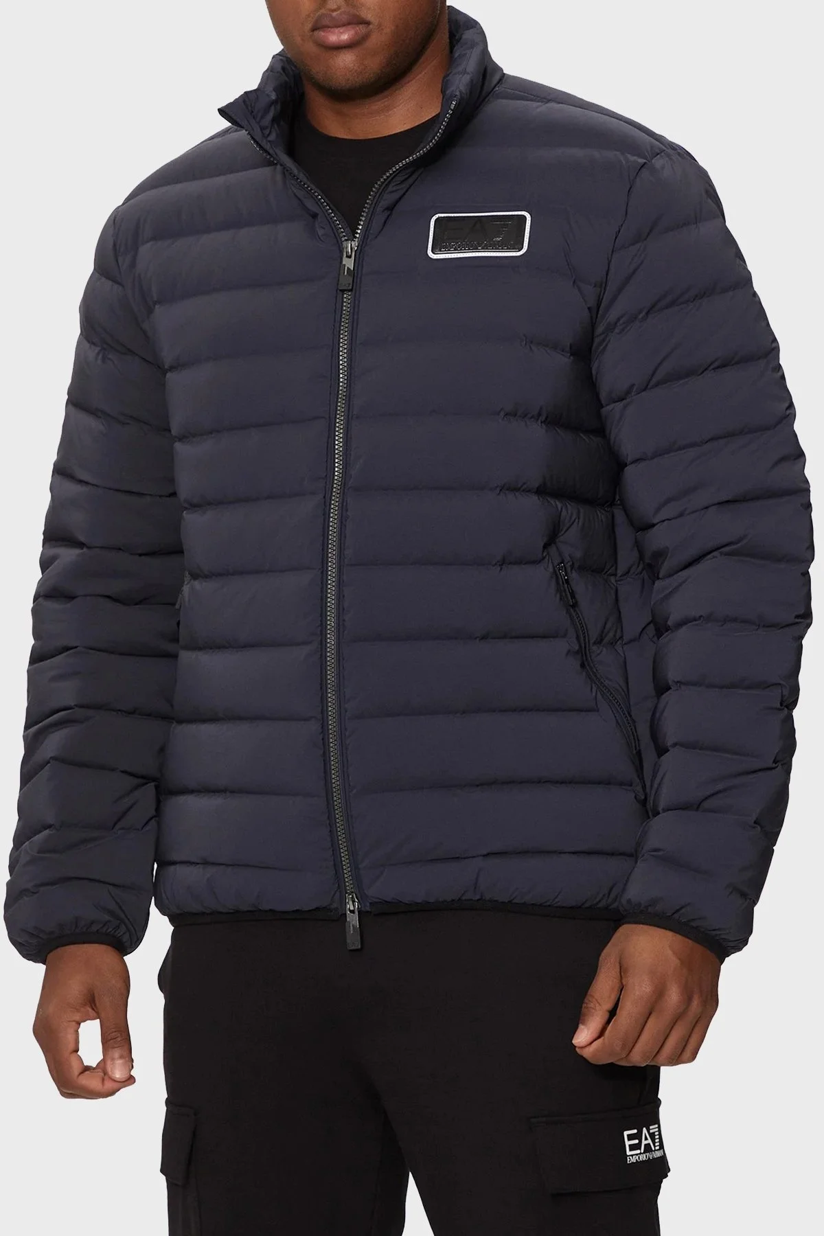 EA7 % 100 Kuş Tüyü Dolgulu Şişme Erkek Mont 6DPB14 PNHAZ 1562 LACİVERT - 1