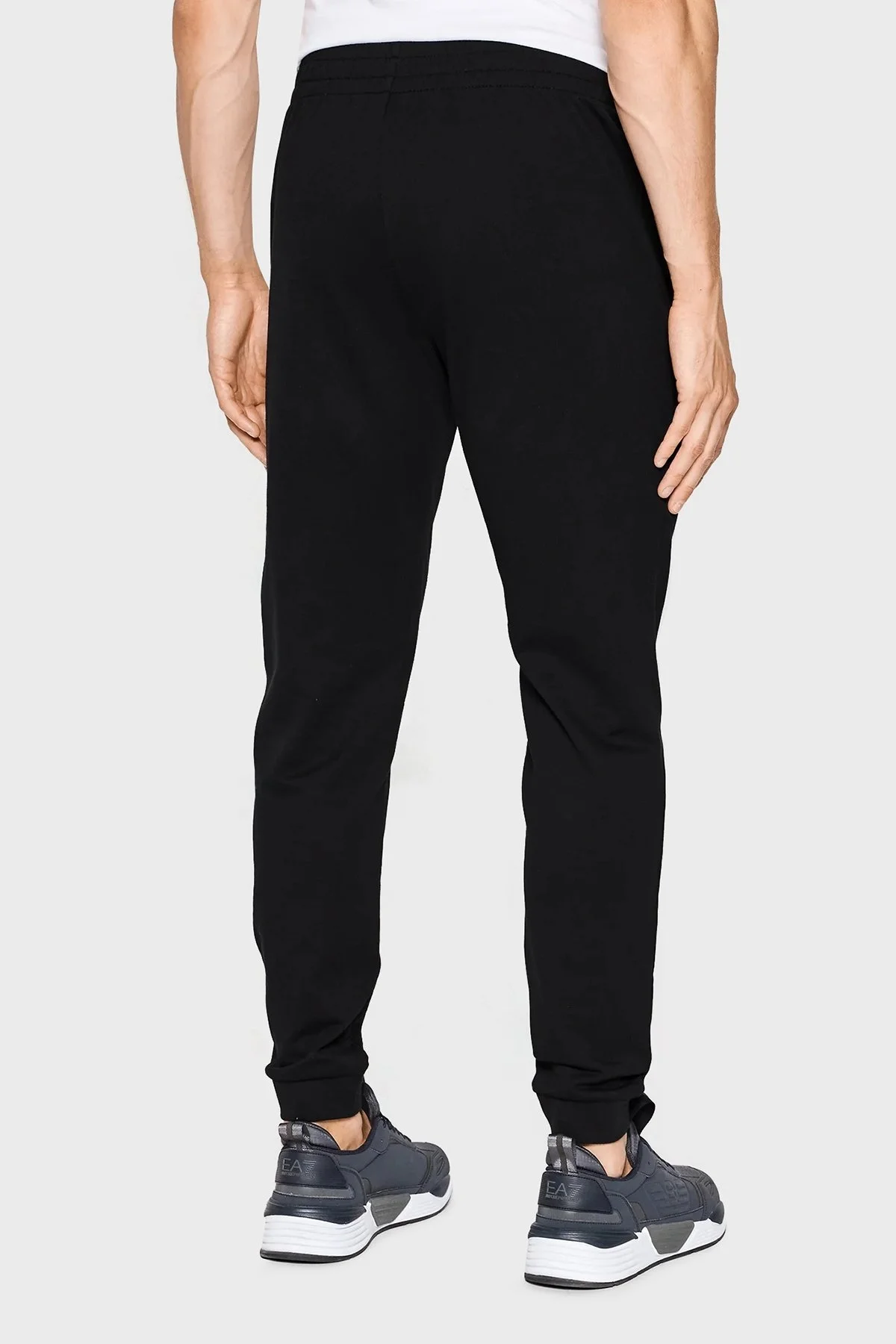Ea7 % 100 Pamuk Regular Fit Jogger Spor Erkek Pantolon S 3LPP72 PJ05Z 1200 SİYAH - 3
