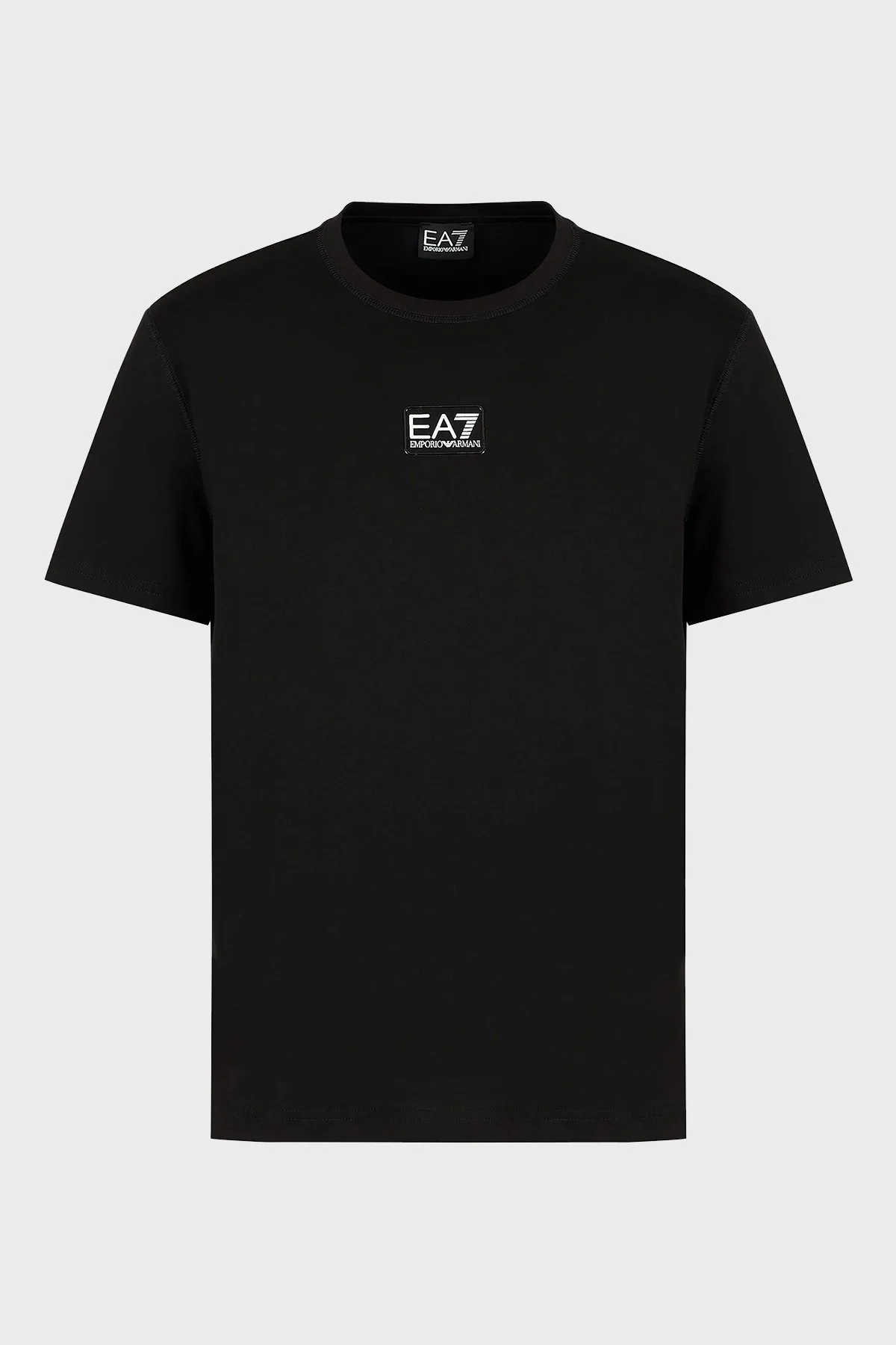 EA7 % 100 Pamuklu Regular Fit Erkek T Shirt 3DPT05 PJ02Z 1200 SİYAH - 4