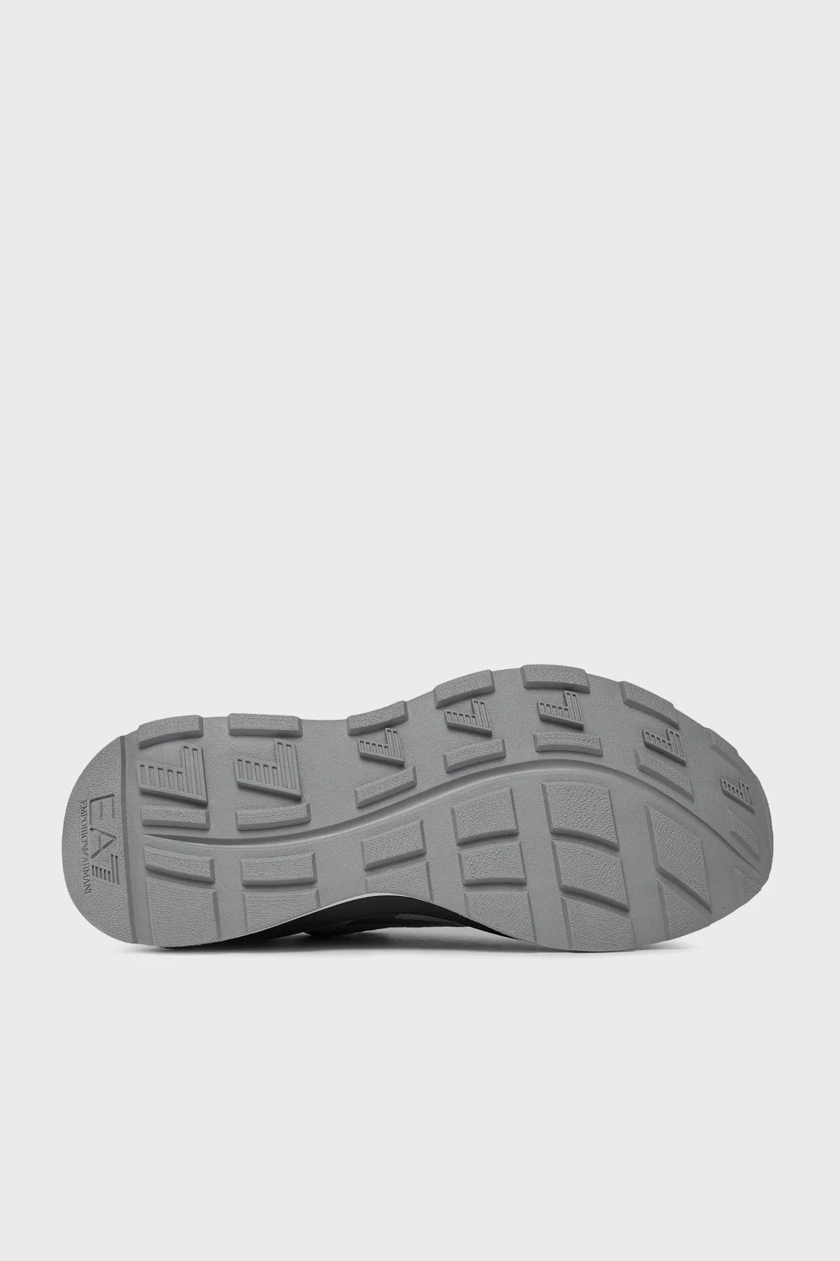 EA7 Bağcıklı Logolu Sneaker Unisex Ayakkabı X8X113 XK269 T531 GRİ-SİYAH - 6