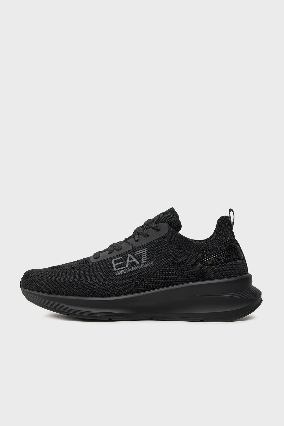 EA7 Bağcıklı Logolu Sneaker Unisex Ayakkabı X8X149 XK349 T776 SİYAH - 2