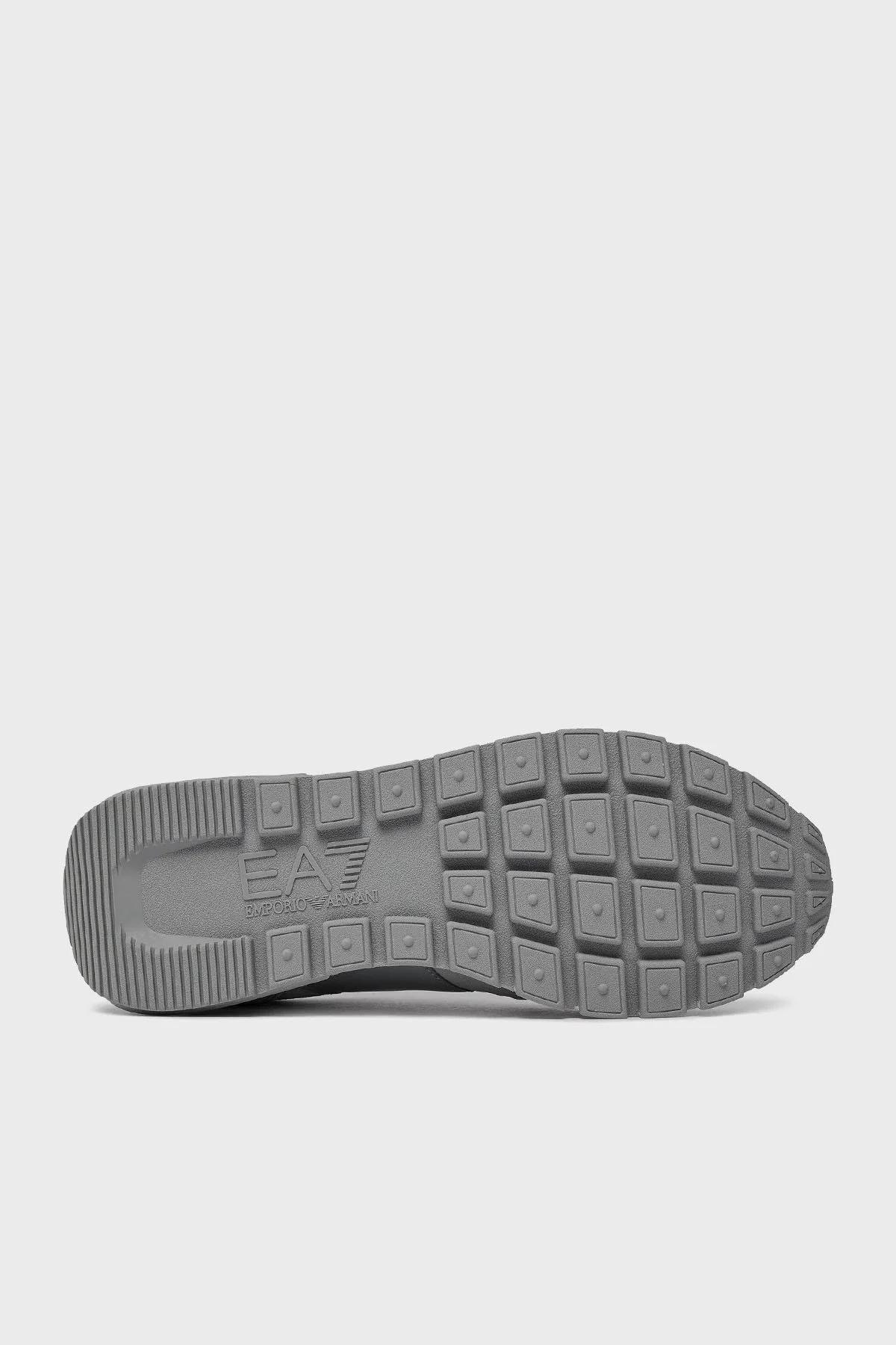 EA7 Bağcıklı Logolu Sneaker Unisex Ayakkabı X8X151 XK354 T520 GRİ-BEYAZ - 5
