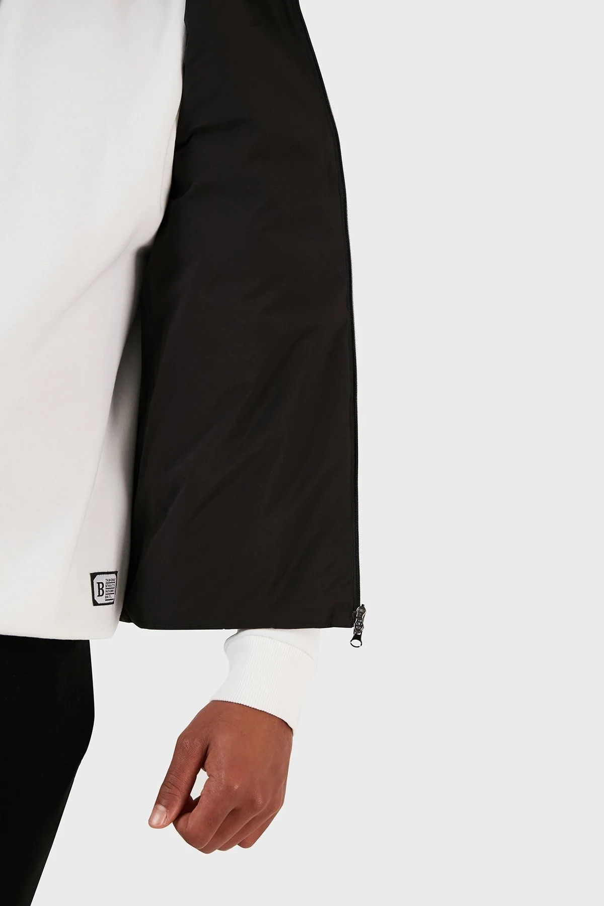 EA7 Cepli Fermuarlı Dik Yaka Dolgulu Şişme Erkek Yelek 6RPQ04 PN8MZ 1200 SİYAH - 4