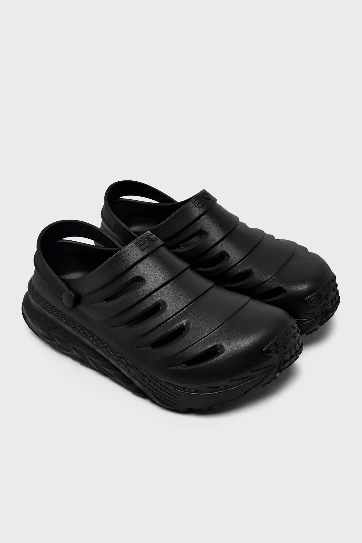 EA7 Çıkarılabilir Kayışlı Unisex Terlik 7X000666 AF23653 MC513 SİYAH - 2