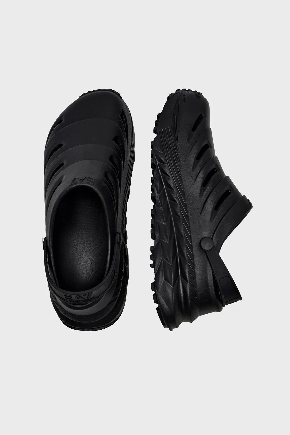 EA7 Çıkarılabilir Kayışlı Unisex Terlik 7X000666 AF23653 MC513 SİYAH - 3