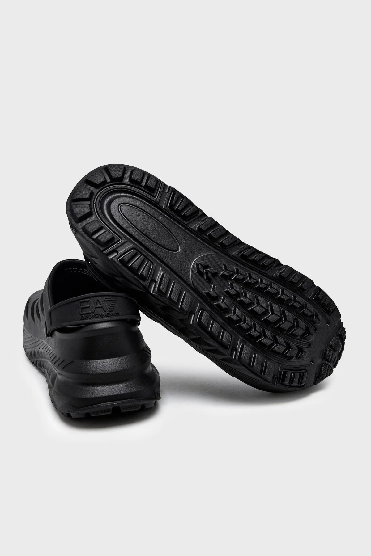 EA7 Çıkarılabilir Kayışlı Unisex Terlik 7X000666 AF23653 MC513 SİYAH - 4