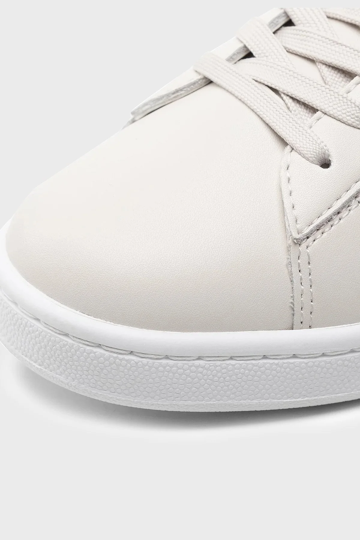 EA7 Deri Sneaker Unisex Ayakkabı X8X001 XCC51 N469 BEJ - 5