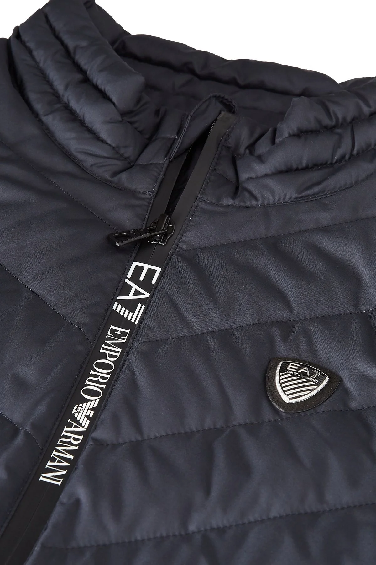 EA7 Dik Yaka Cepli Erkek Yelek 8NPQ03 PNE1Z 1578 LACİVERT - 4