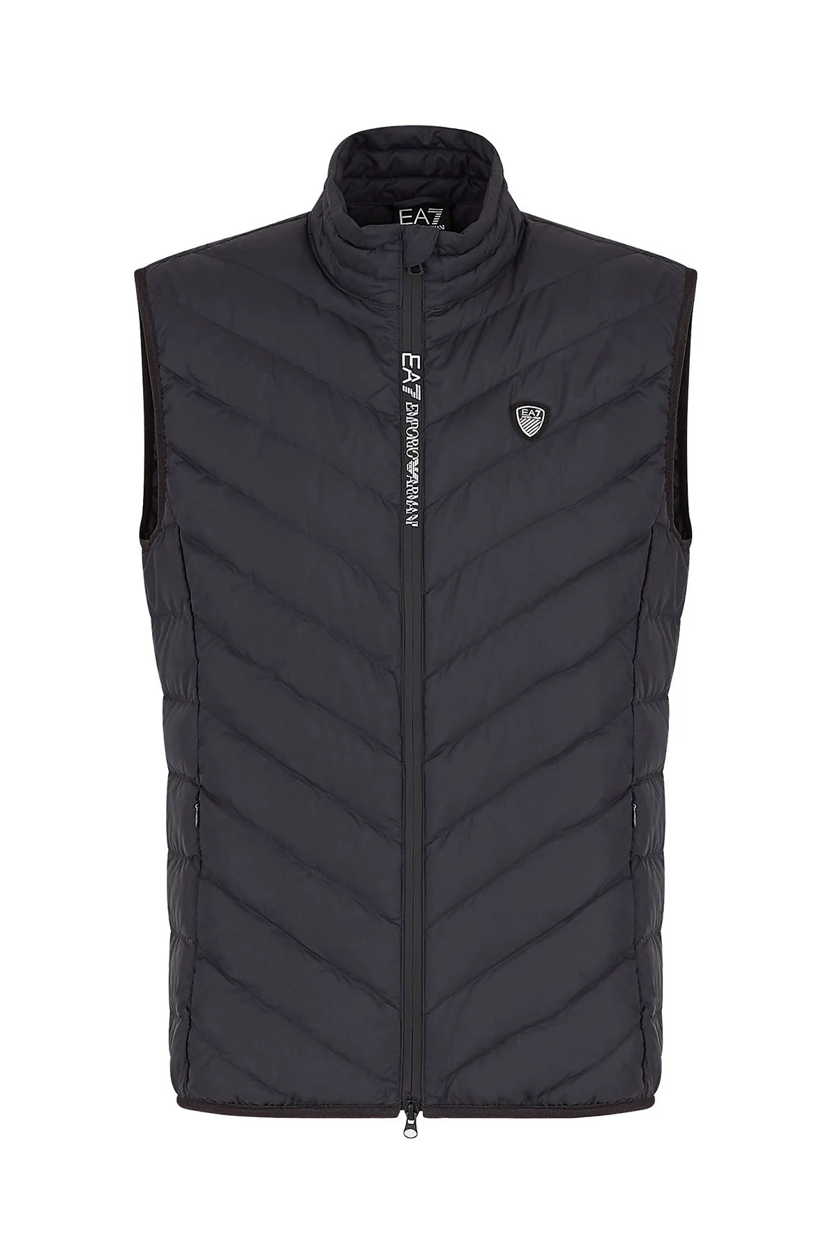 EA7 Dik Yaka Cepli Erkek Yelek 8NPQ03 PNE1Z 1578 LACİVERT - 5