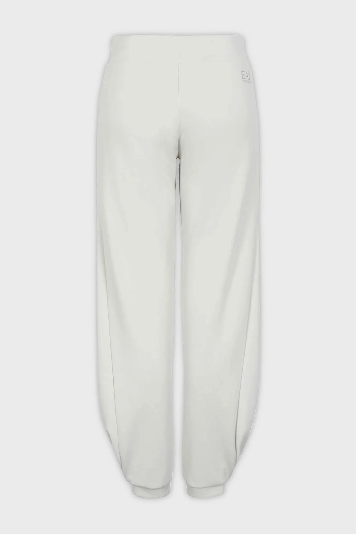 EA7 Elastik Bel Bantlı Regular Fit Jogger Spor Bayan Pantolon 6RTP60 TJDCZ 1931 BEYAZ - 5