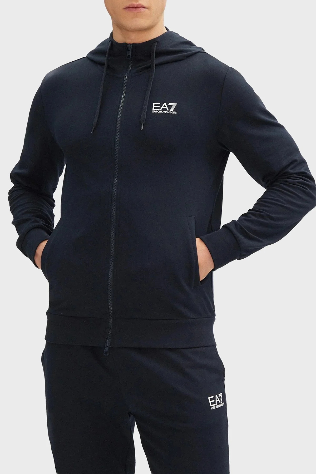 EA7 Erkek Eşofman Takımı 8NPV62 PJVRZ UB102 Lacivert - 3