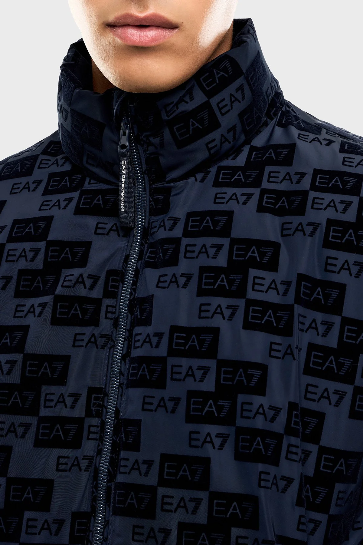 EA7 Erkek Mont 7M002389 AF26931 UB102 Lacivert - 3