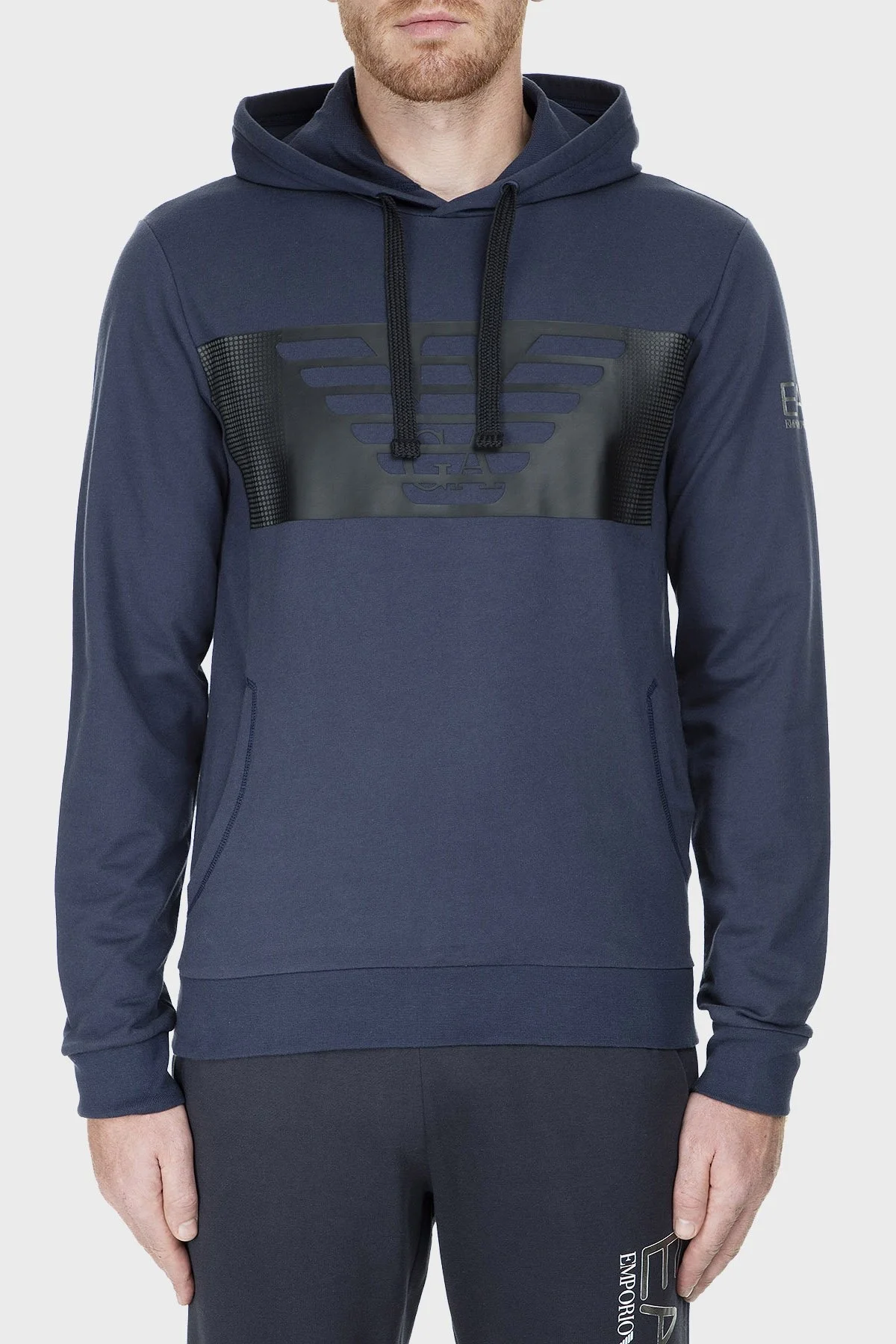 EA7 Erkek Sweat 6GPM56 PJ05Z 1554 LACİVERT - 1