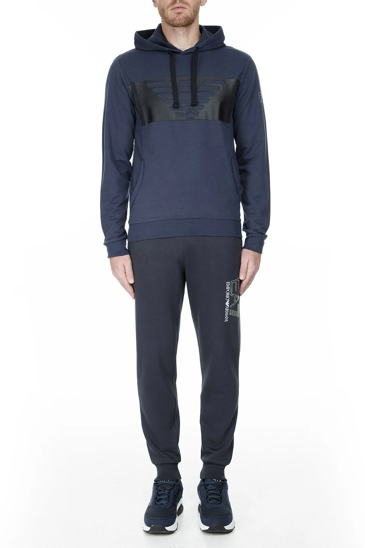 EA7 Erkek Sweat 6GPM56 PJ05Z 1554 LACİVERT - 5