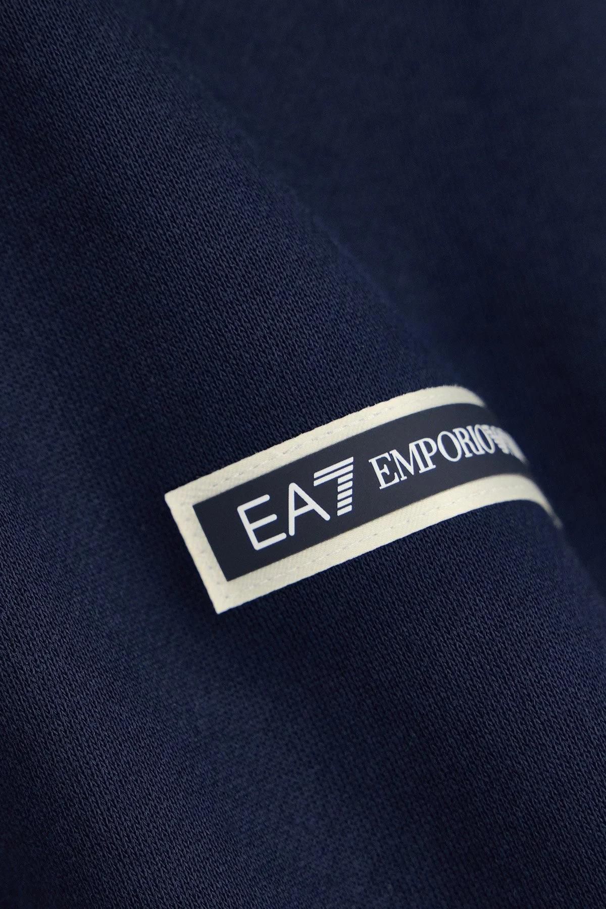 EA7 Pamuklu Regular Fit Kapüşonlu Erkek Sweat 7M002197 AF10377 UB102 Lacivert - 8