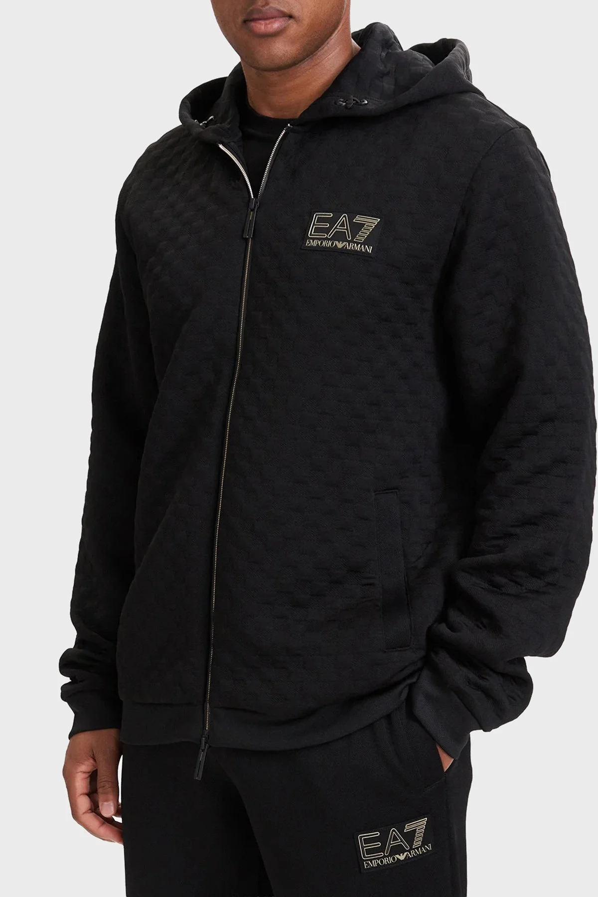EA7 Erkek Sweat 7M002247 AF26241 UC001 Siyah - 1