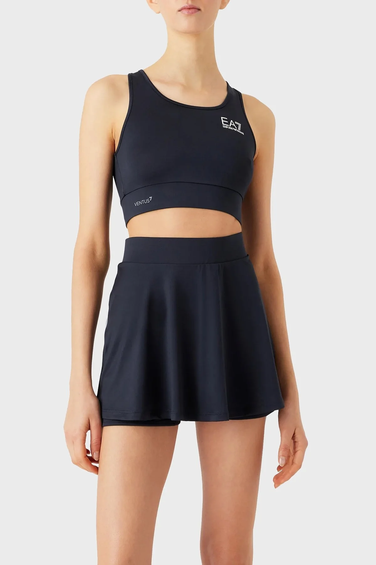 EA7 Esnek Nefes Alabilir Top Sporcu Bayan Sütyen 8NTH55 TJGBZ 1554 LACİVERT - 1