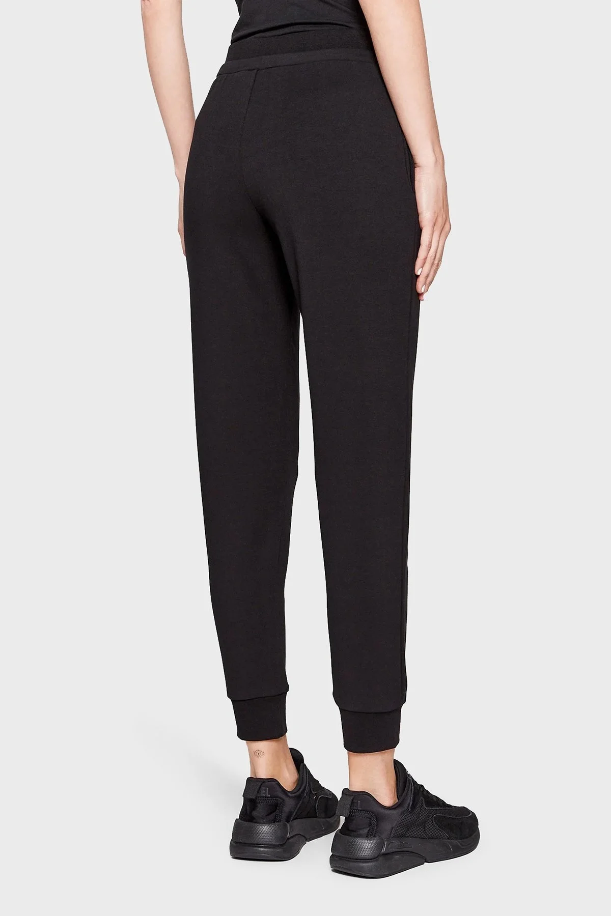 EA7 Fermuarlı Cepli Regular Fit Kapüşonlu Bayan Eşofman Takımı 8NTV51 TJ9RZ 24BD PEMBE - 11