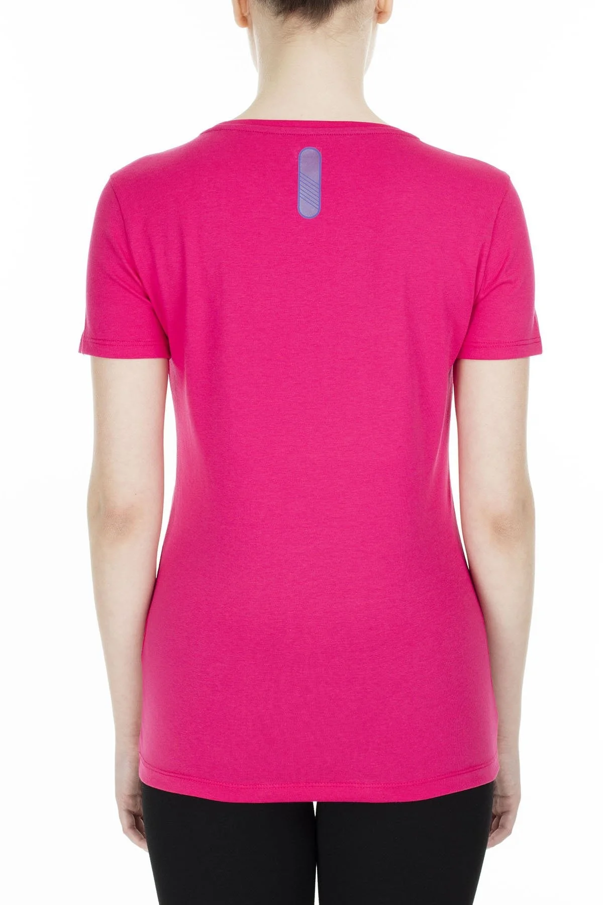 EA7 Bayan T Shirt S 6GTT21 TJJ6Z 1447 PEMBE - 2