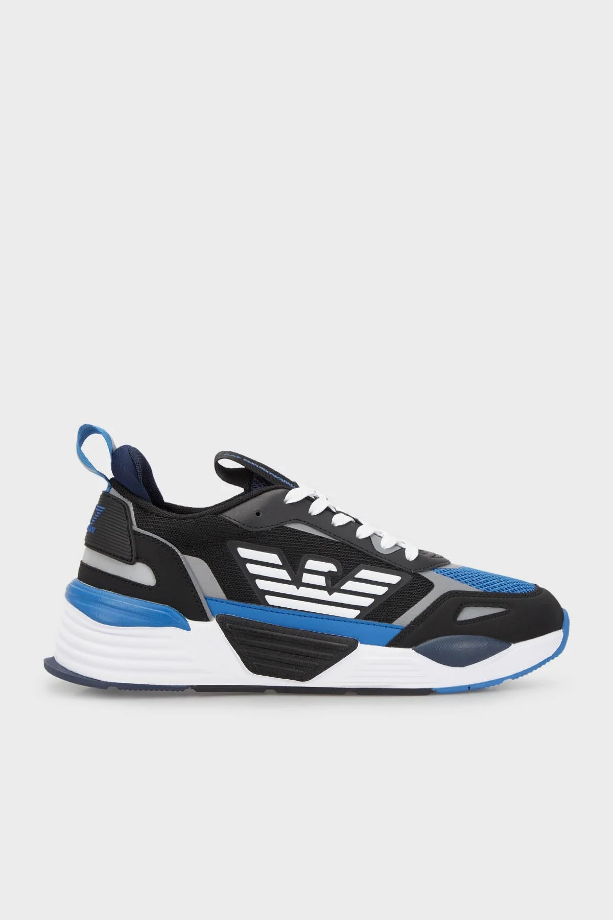 EA7 Kalın Tabanlı Sneaker Unisex Ayakkabı X8X070 XK165 S313 SİYAH - 1