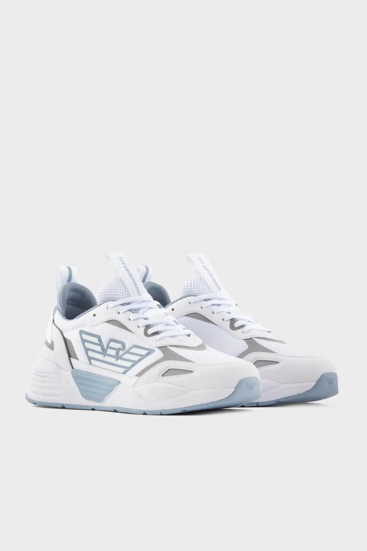 EA7 Kalın Tabanlı Sneaker Unisex Ayakkabı X8X070 XK165 S314 BEYAZ - 2