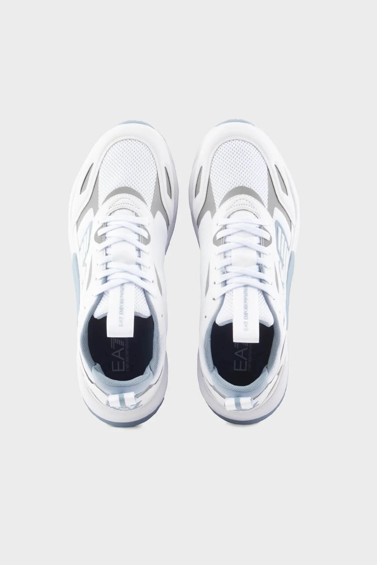 EA7 Kalın Tabanlı Sneaker Unisex Ayakkabı X8X070 XK165 S314 BEYAZ - 3