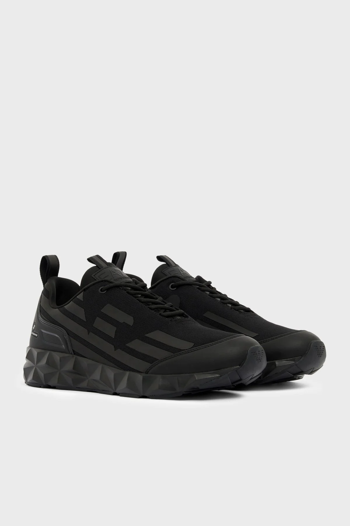 EA7 Kartal Logolu Sneaker Unisex Ayakkabı X8X217 XK433 MC061 Siyah - 2
