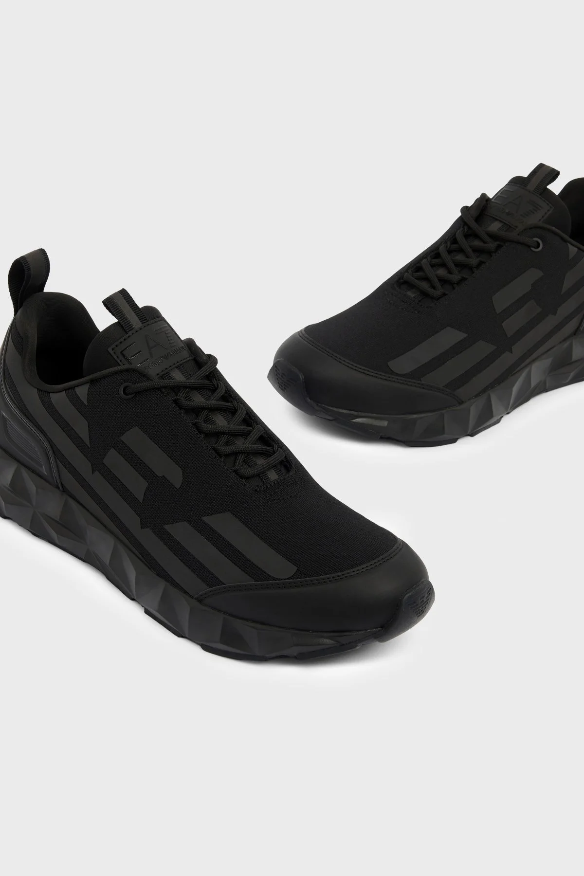 EA7 Kartal Logolu Sneaker Unisex Ayakkabı X8X217 XK433 MC061 Siyah - 5
