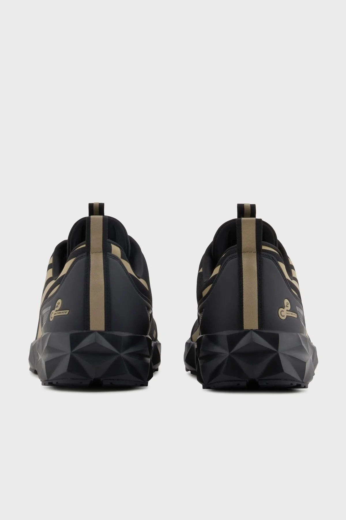 EA7 Kartal Logolu Sneaker Unisex Ayakkabı X8X217 XK433 R969 SİYAH-GOLD - 11