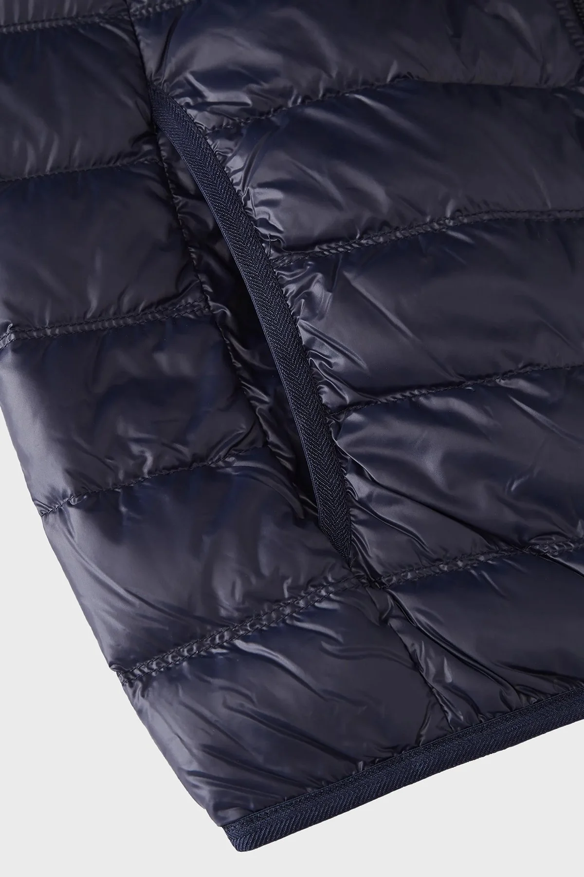 EA7 Kaz Tüyü Dolgulu Dik Yaka Erkek Yelek 8NPQ01 PN29Z 1578 LACİVERT - 4