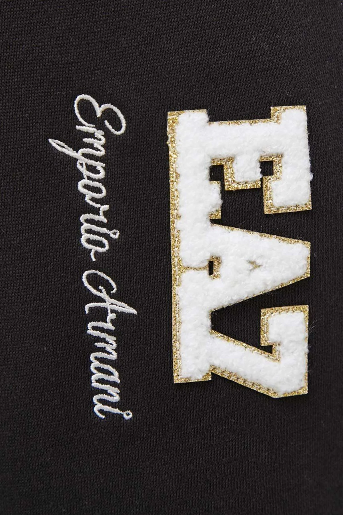 EA7 Logolu Elastik Bel Bantlı Spor Bayan Pantolon 6RTP64 TJPZZ 0216 SİYAH - 4