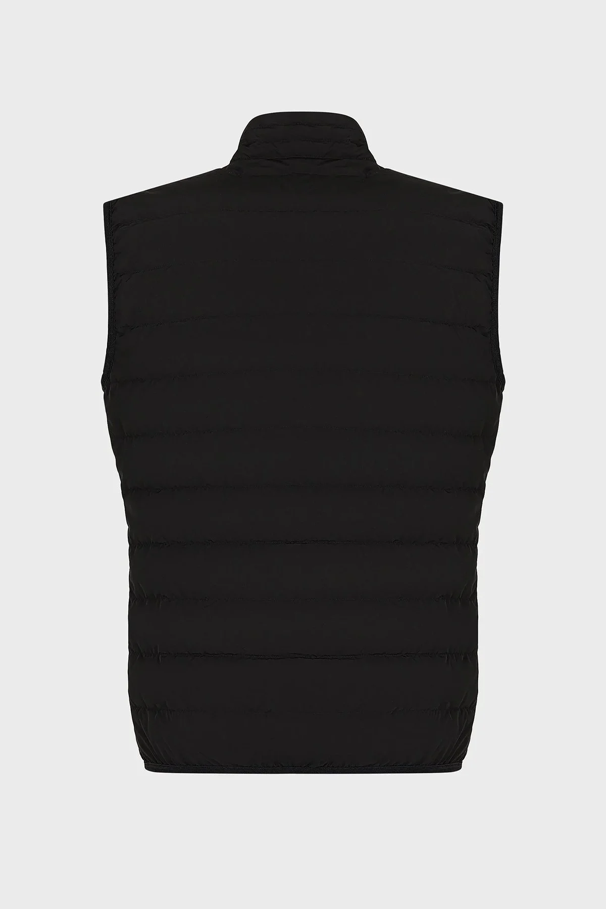 EA7 Logolu Suya ve Soğuğa Dayanıklı Kuş Tüyü Dolgulu Regular Fit Şişme Erkek Yelek 8NPQ02 PNE1Z 1200 SİYAH - 3