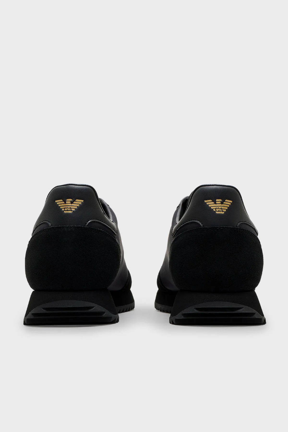 EA7 Logolu Kalın Tabanlı Sneaker Unisex Ayakkabı 7X000541 AF18609 MZ177 SİYAH - 5