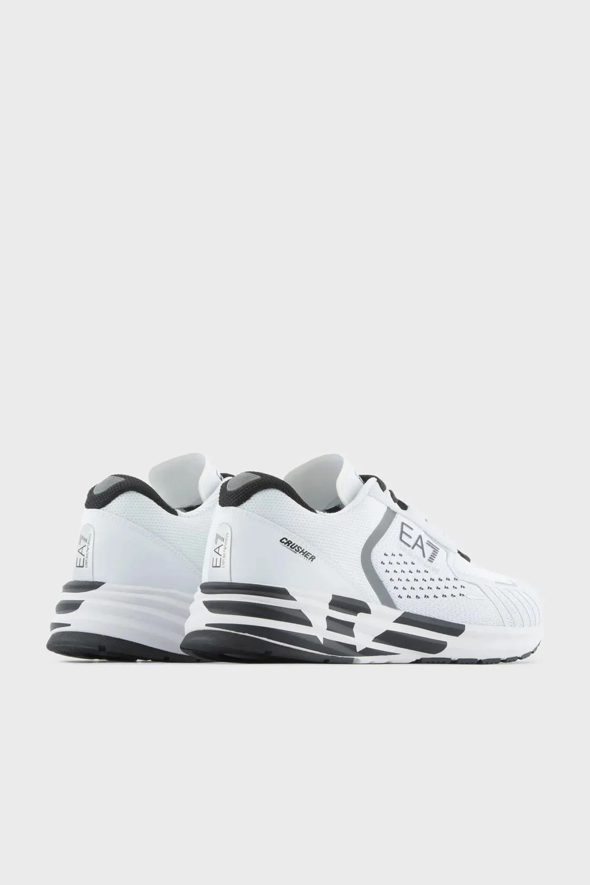 EA7 Logolu Kalın Tabanlı Sneaker Unisex Ayakkabı X8X094 XK239 D611 BEYAZ - 3