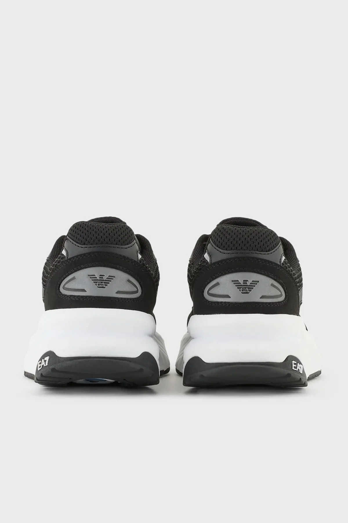 EA7 Logolu Kalın Tabanlı Sneaker Unisex Ayakkabı X8X178 XK382 N763 SİYAH - 4