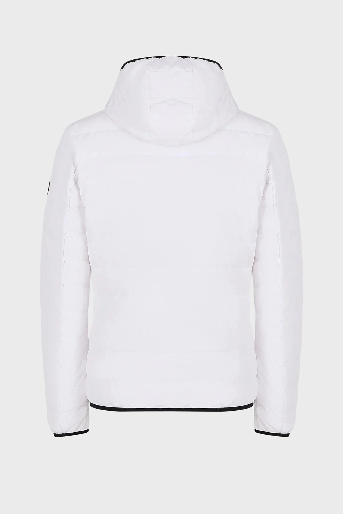 EA7 Regular Fit Yalıtımlı Kapüşonlu Kaz Tüyü Dolgulu Erkek Mont 8NPB14 PNE1Z 1100 BEYAZ - 4