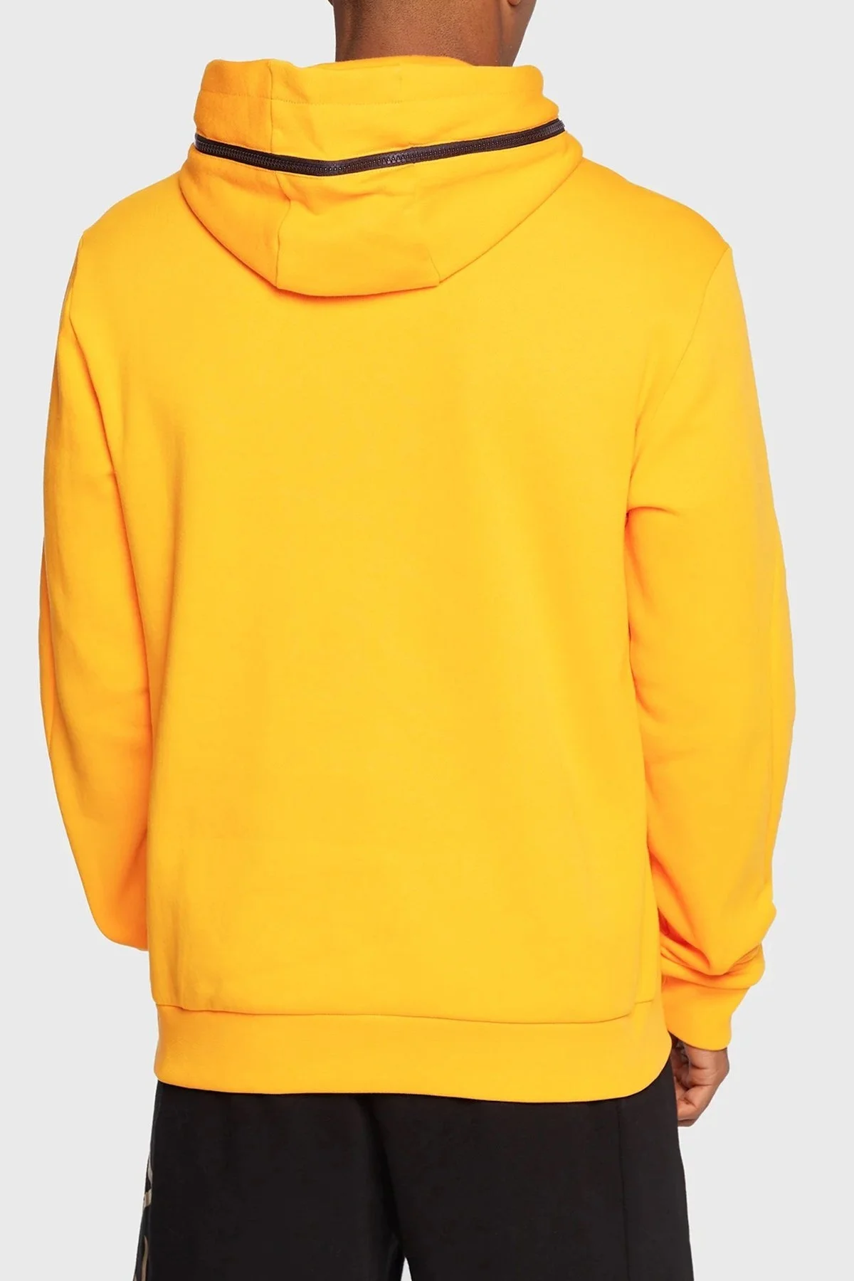 EA7 Logolu Kapüşonlu Pamuklu Regular Fit Erkek Sweat 6LPM88 PJ07Z 1629 TURUNCU - 3